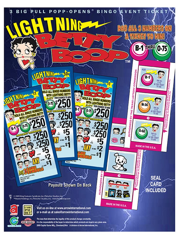 Lightning Betty Boop 1200 Ct