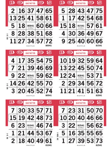 unimax 6on vertical loose 1 9000 series red raffle paper