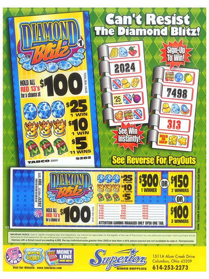 Raffle Tickets Bingo Blitz