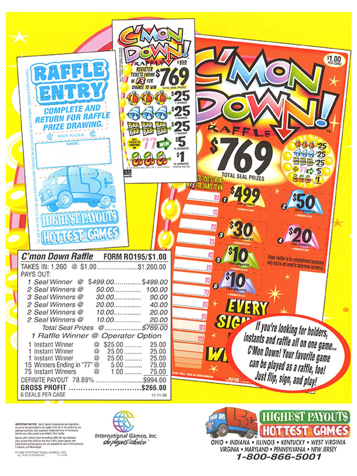 Instant bingo pull tabs Instant bingo pull tabs