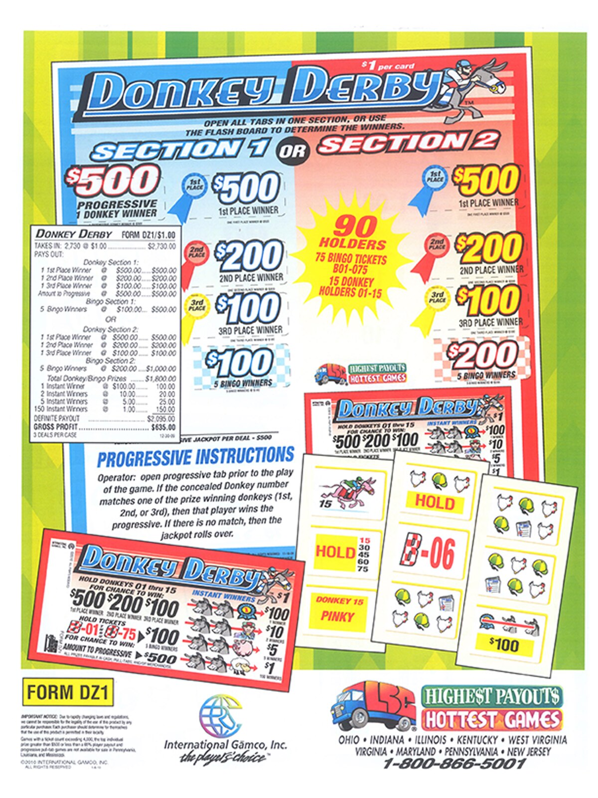 tab payout rules