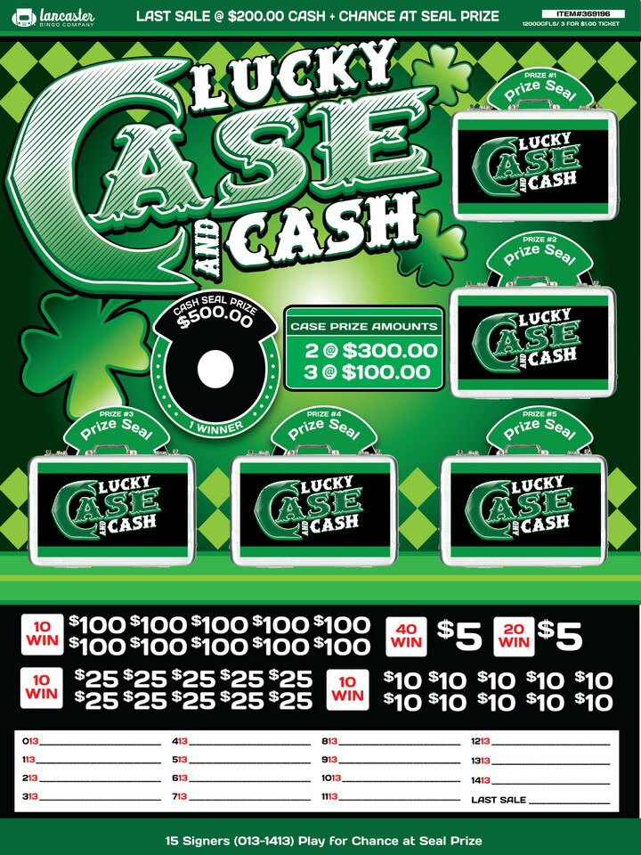 Lucky Case and Cash 12000 LS