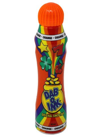 Dab-O-Ink Bingo Dauber - Celebrate - Blue - 3 ounce size - One Bingo Ink  Marker