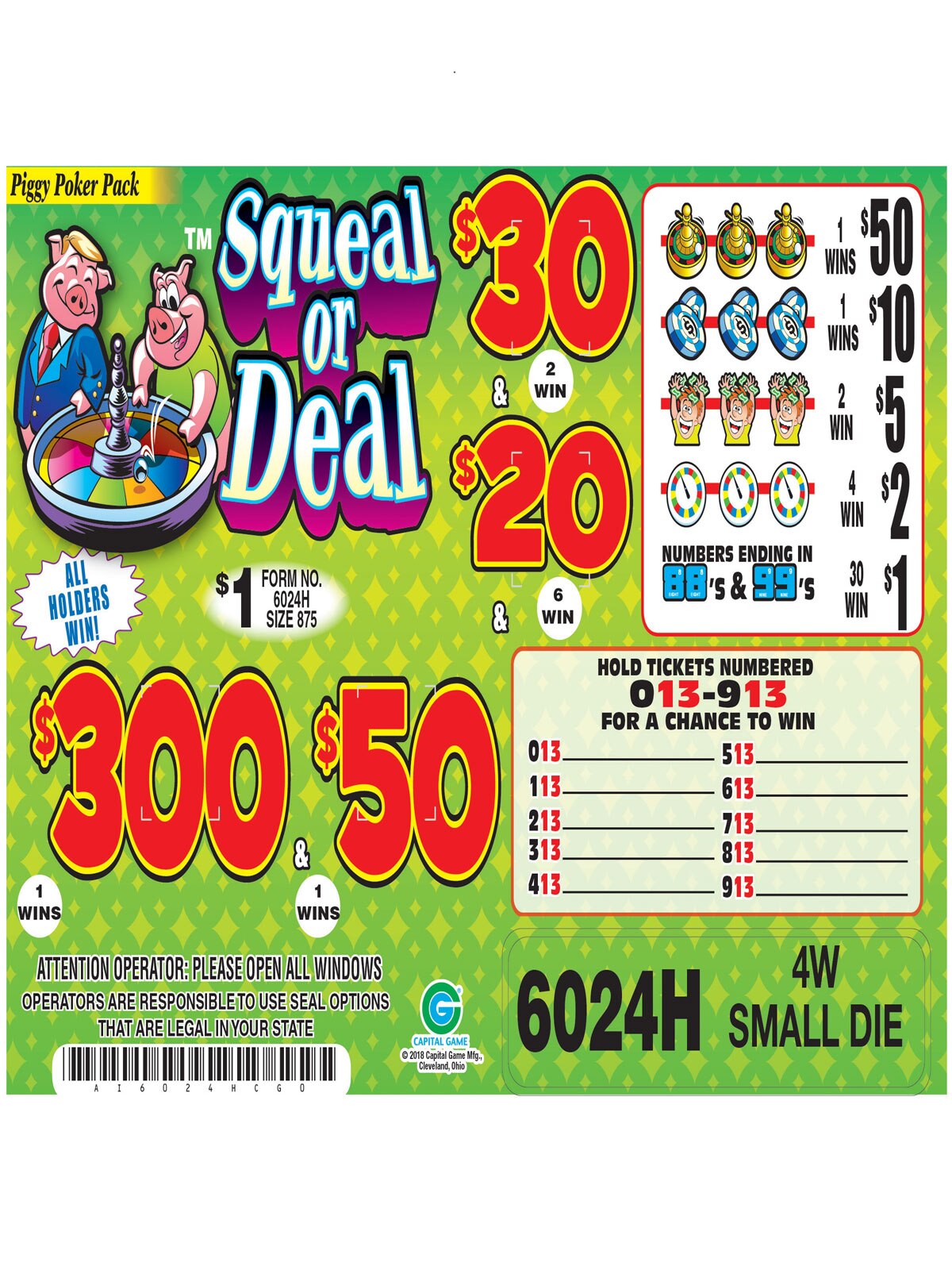 Game Type: 3~Ball-Bingo-Event, All-Holders-Win, Bonus-Board, Event