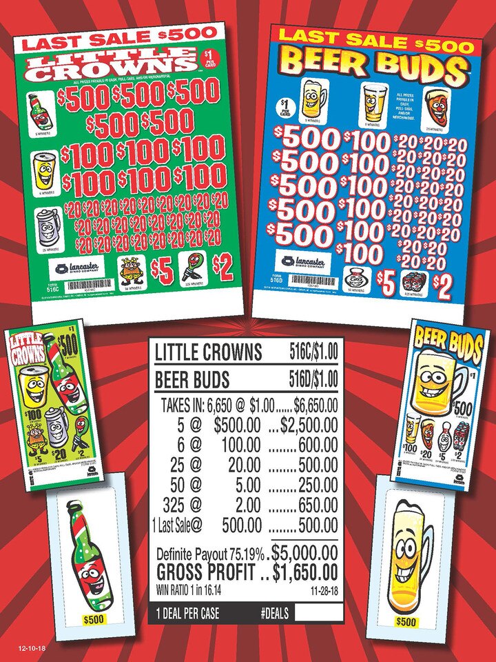 Pull tabs for sale online