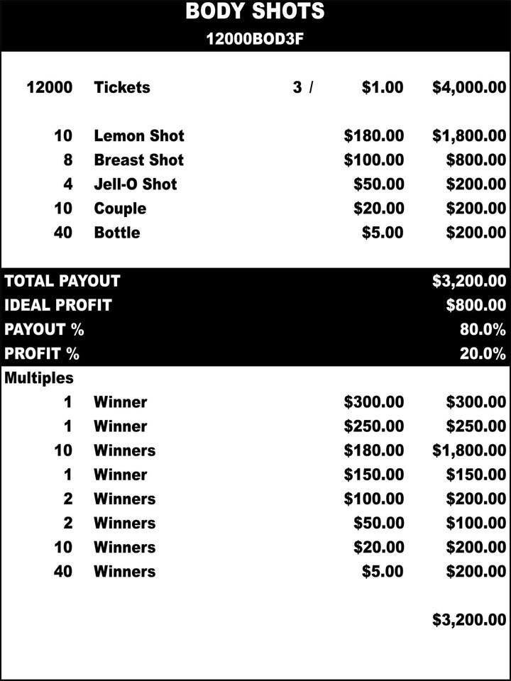 BODY SHOTS 12000 CT NLS