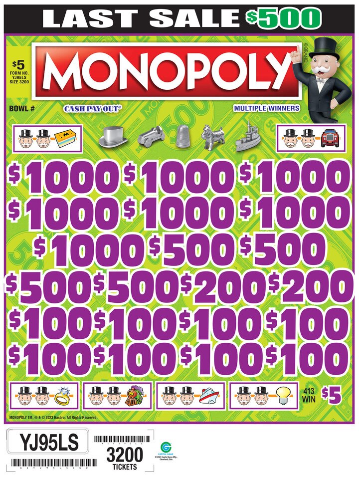 Monopoly 3200 ct ls