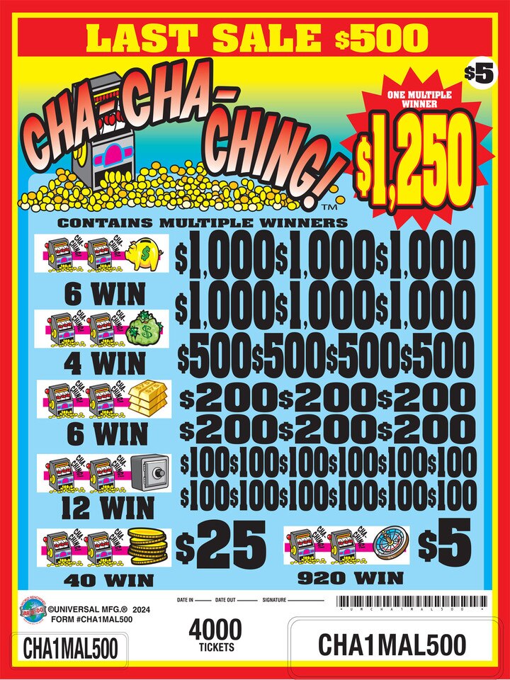 CHA CHA CHING 4000 CT LS